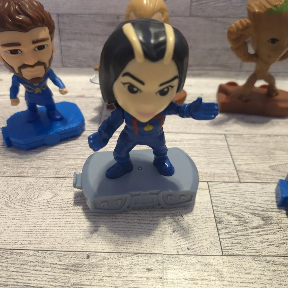 McDonalds Happy Meal Toy Marvel Guardians of the Galaxy Set of 6 2020 2022 2023 - Picture 7 of 15